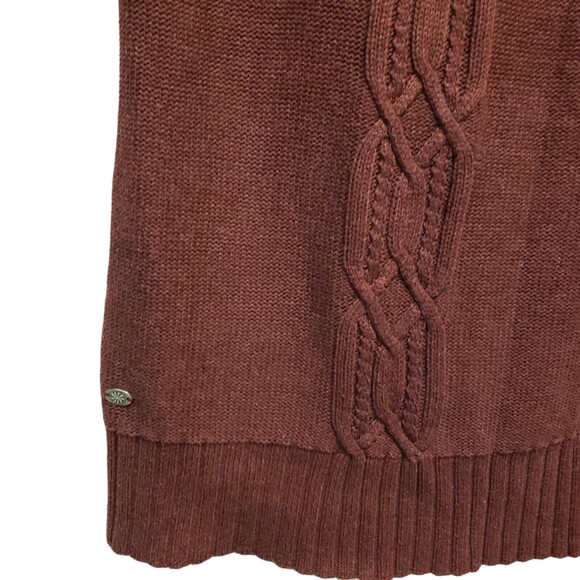 Athleta MEDIUM Knit Sweater Dress Cowel Neck Short Sleeves Cashmere Blend - Picture 5 of 9